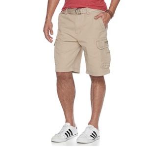 Unionbay Men’s 10” Baggy Cargo Shorts, Khaki Size 32